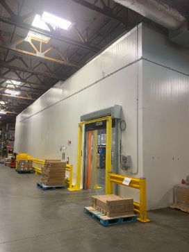Commercial Refrigeration walk in cooler installed in San Francisco